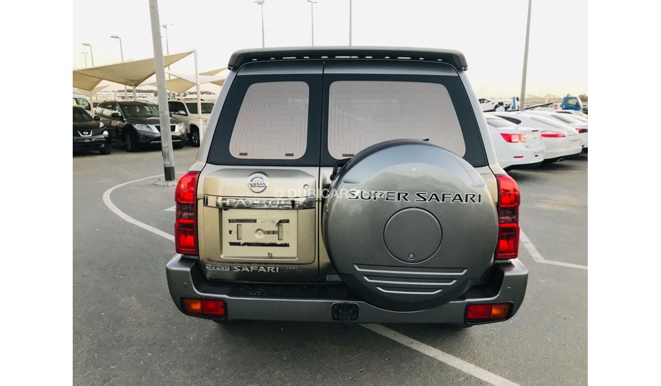 نيسان باترول سوبر سفاري سياره نظيفه جدا بحاله ممتازه تشييكات وكاله