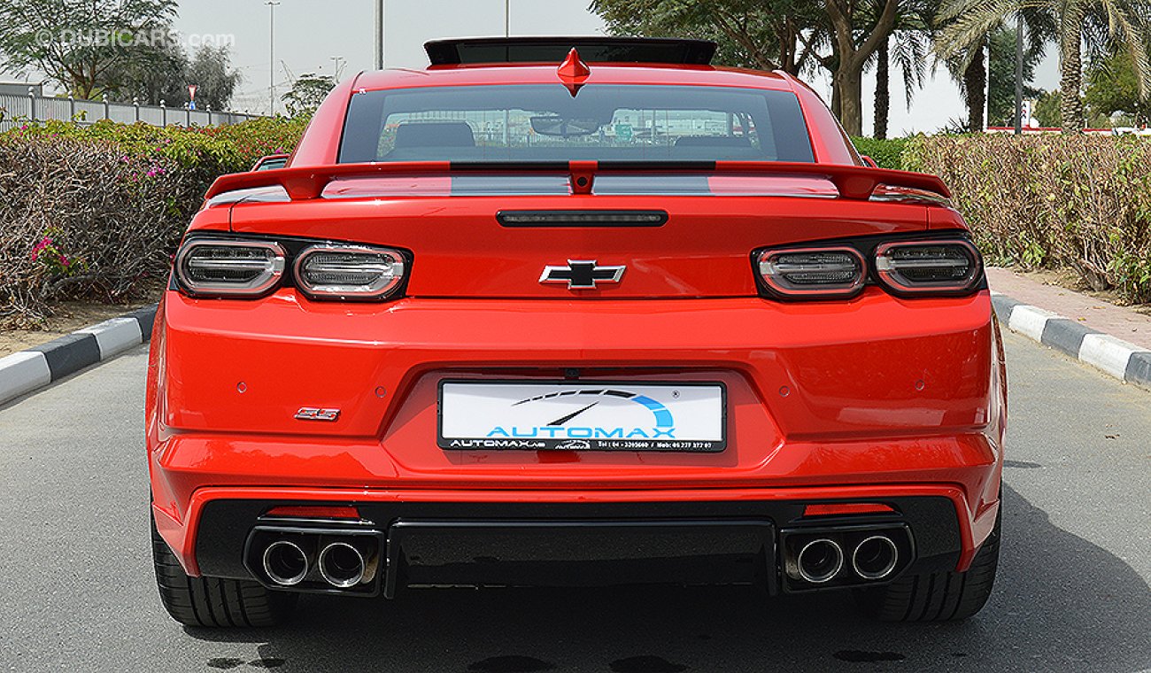 شيفروليه كامارو 2SS, 6.2L, V8, GCC, 455HP, الضمان: 3 سنوات أو 100,000 كم, 0 كم, 2019