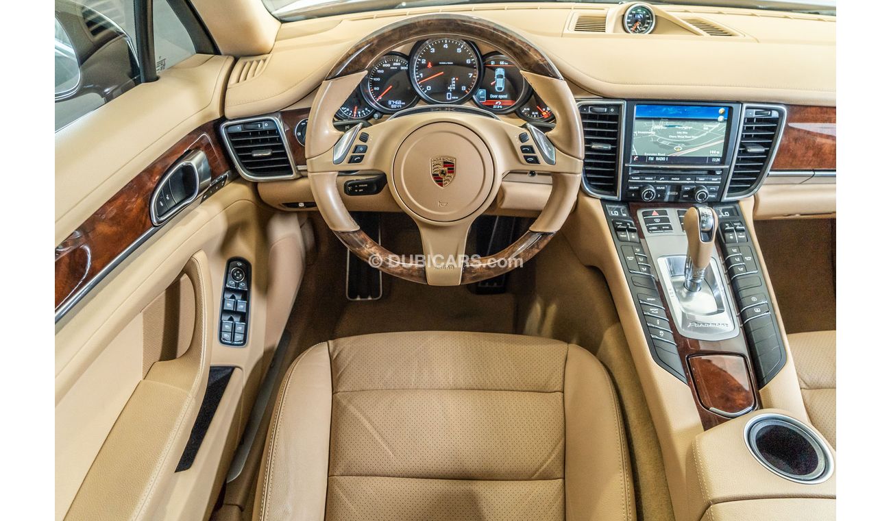 بورش باناميرا 2014 Porsche Panamera 4 / Porsche Warranty / Sports Chrono / Turbo Wheels