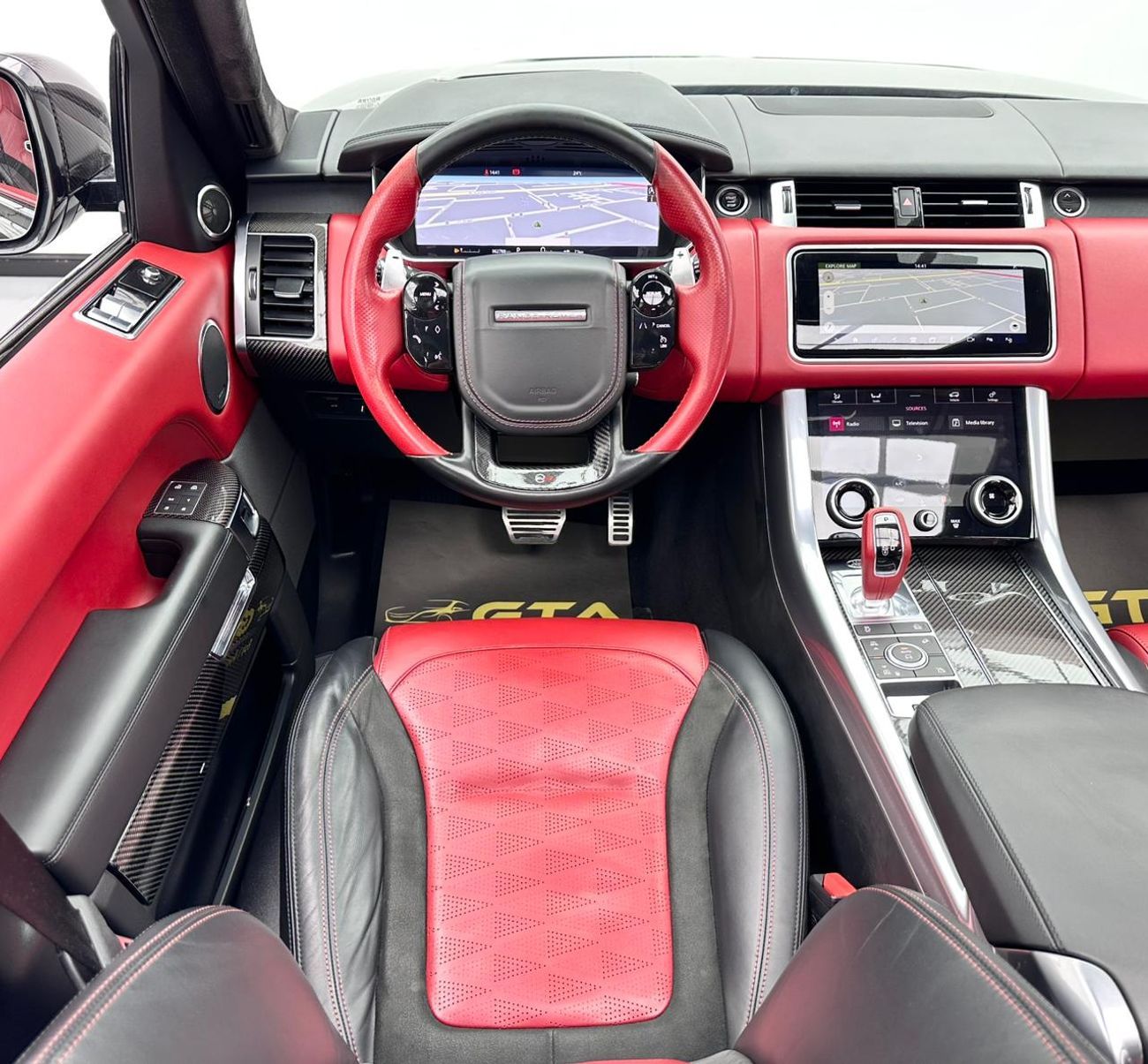 Land Rover Range Rover Sport SVR 5.0L (550 HP) 2021 Range Rover Sport SVR, April/2026 Range Rover Warranty, Range Rover Full Serv