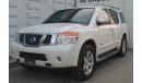 Nissan Armada 5.6L V8 WHITE 2008 MODEL