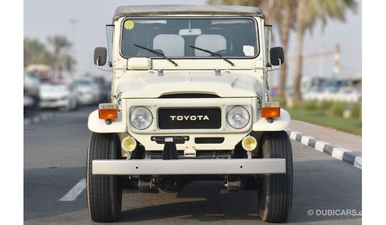 تويوتا لاند كروزر هارد توب 1981 MODEL: USED TOYOTA LAND CRUISER HARD TOP 4.2L M/T