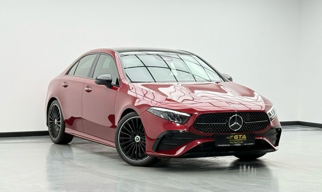 مرسيدس بنز A 200 Std 1.4L 2024 Mercedes Benz A200 AMG, 5 Years Mercedes Warranty, Full Mercedes Service History, GCC