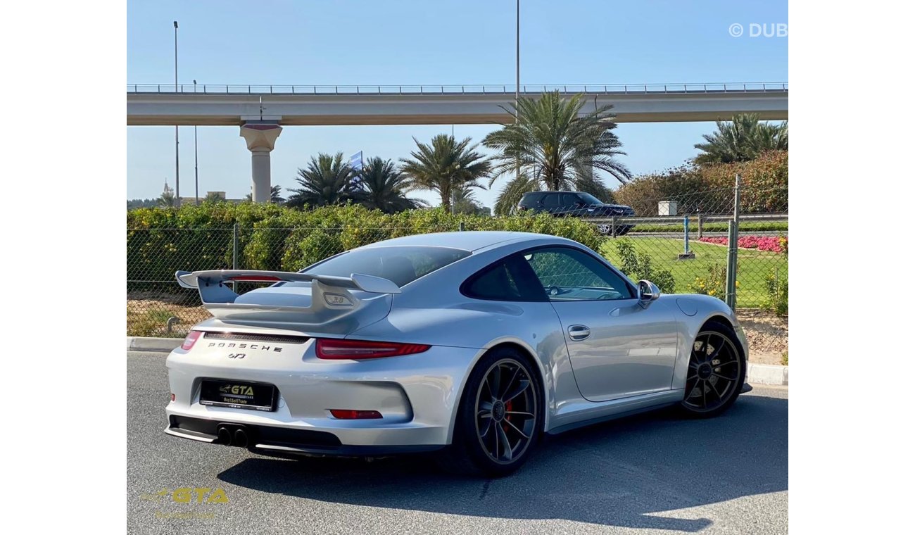 Porsche Carrera GT 2014 Porsche 911 GT-3, Porsche Warranty-Full Service History, GCC