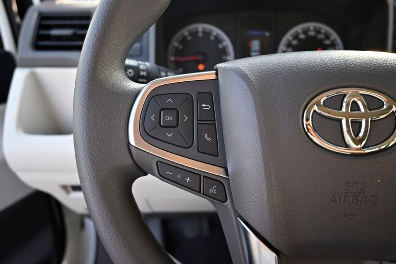 Toyota Hiace 2025 MODEL TOYOTA HIACE HIGHROOF GL V6 3.5L PETROL 13-SEATER MANUAL