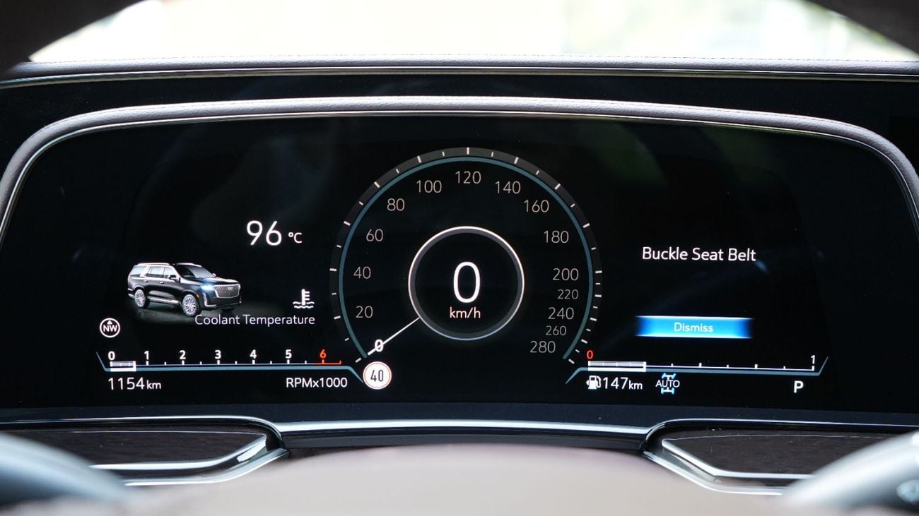 Cadillac Escalade ESV GCC Specs with dealership warranty and service
