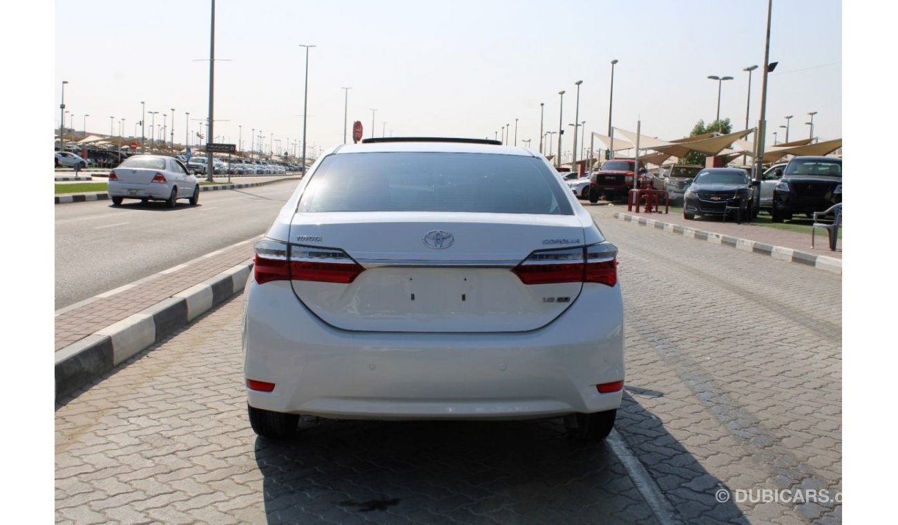 Toyota Corolla XLI Executive ACCIDENTS FREE - ORIGINAL PAINT - SUNROOF - 1600 CC - GCC - PERFECT CONDITION INSIDE O