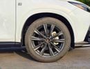 لكزس NX350 F SPORT TURBO CHARGED / PANORAMIC ROOF/ 275 HP ENGINE / 2.4L PETROL AWD (CODE#NXP3F)