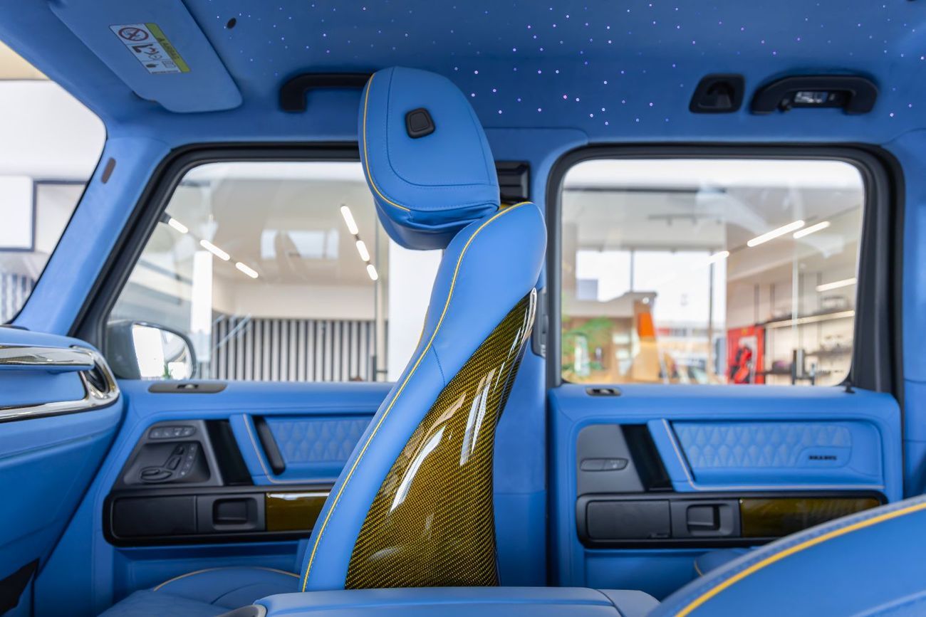 Mercedes-Benz G 63 AMG 4MATIC SUV BRABUS Kit 800 | Carbon Fiber Interior  Seats | Star Light Roof | Prefect Condition 2025