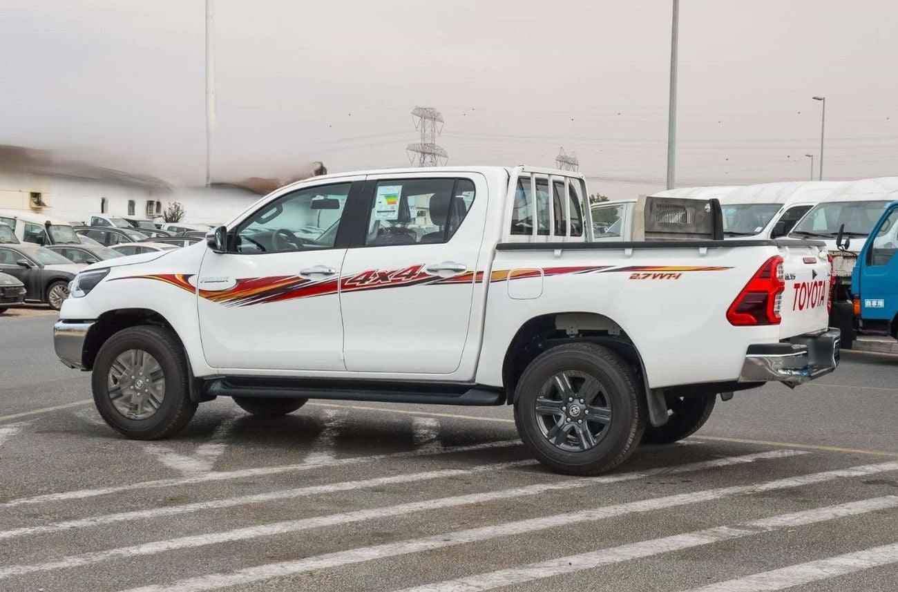 Toyota Hilux TOYOTA HILUX GLXS 2.7L 4WD  PETROL PICKUP 2026 - WHITE