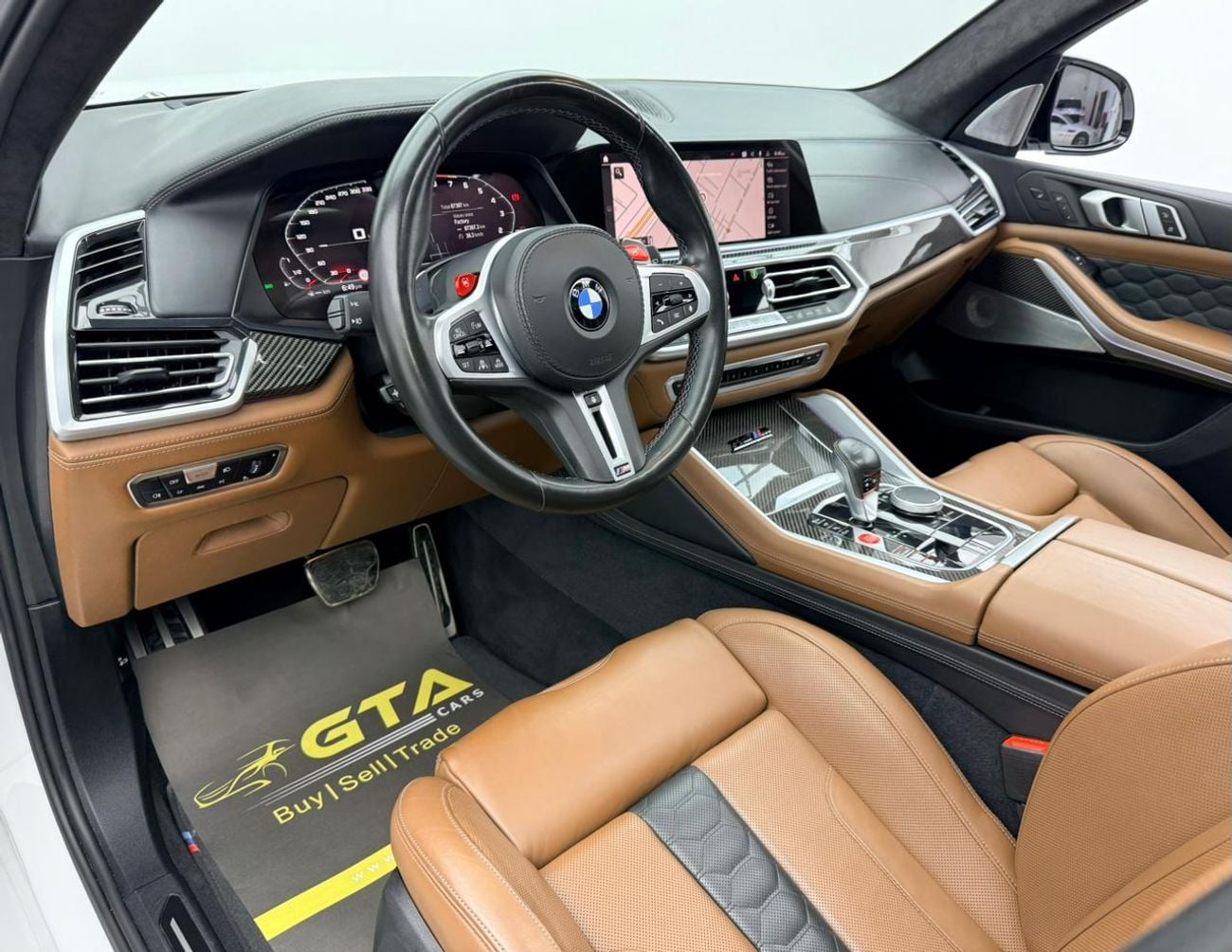 بي أم دبليو X5 M Competition 4.4L 2020 BMW X5M Competition, Warranty, Full BMW Service History, Carbon Fiber Package,