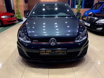 Volkswagen Golf GTi Gcc. First. Owner. With Services history mid. Option