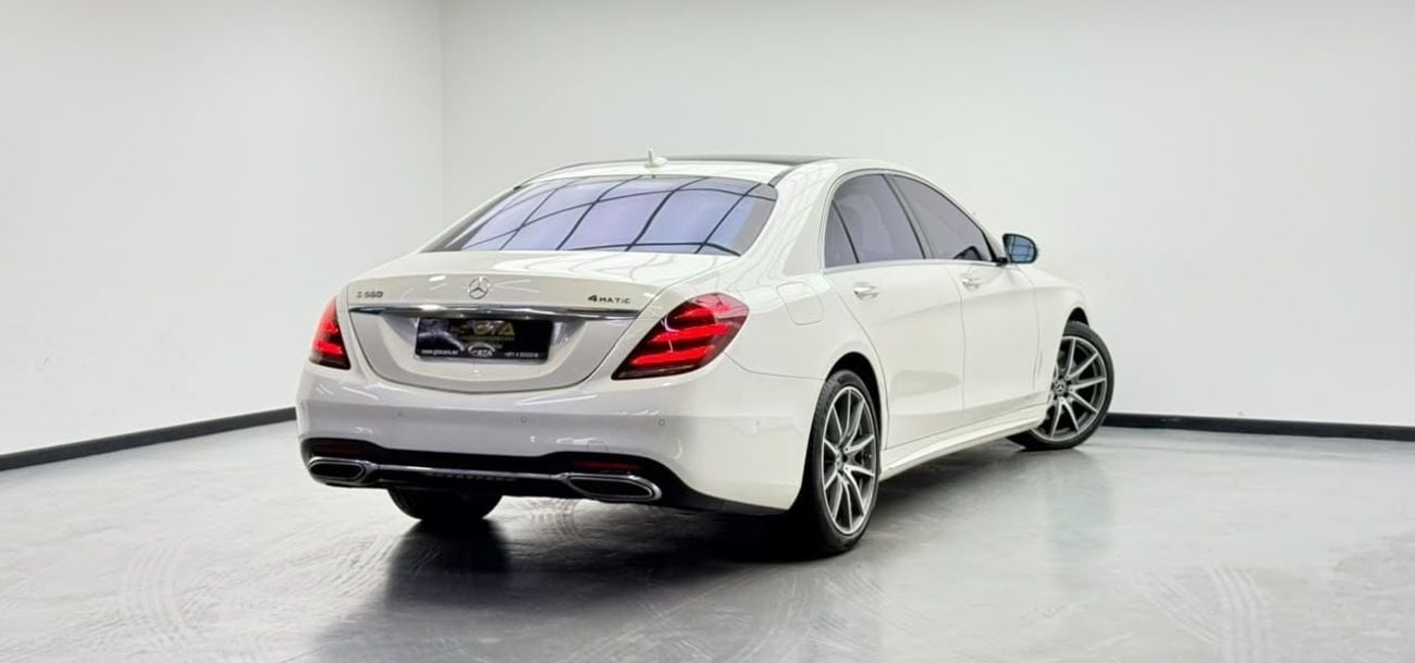 Mercedes Benz S560 L AMG 2019 Mercedes Benz S560 L 4MATIC, Warranty, Full Mercedes Service History, Fully Loaded, GCC