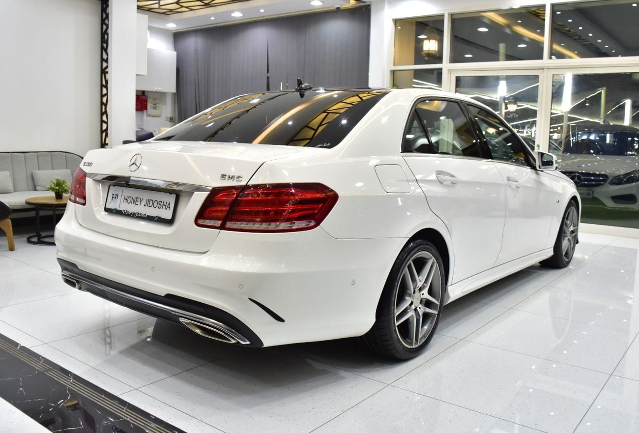 Mercedes Benz E300 AVANTGARDE SPORT EXCELLENT DEAL for our Mercedes Benz E300 ( 2014 Model ) in White Color GCC Specs