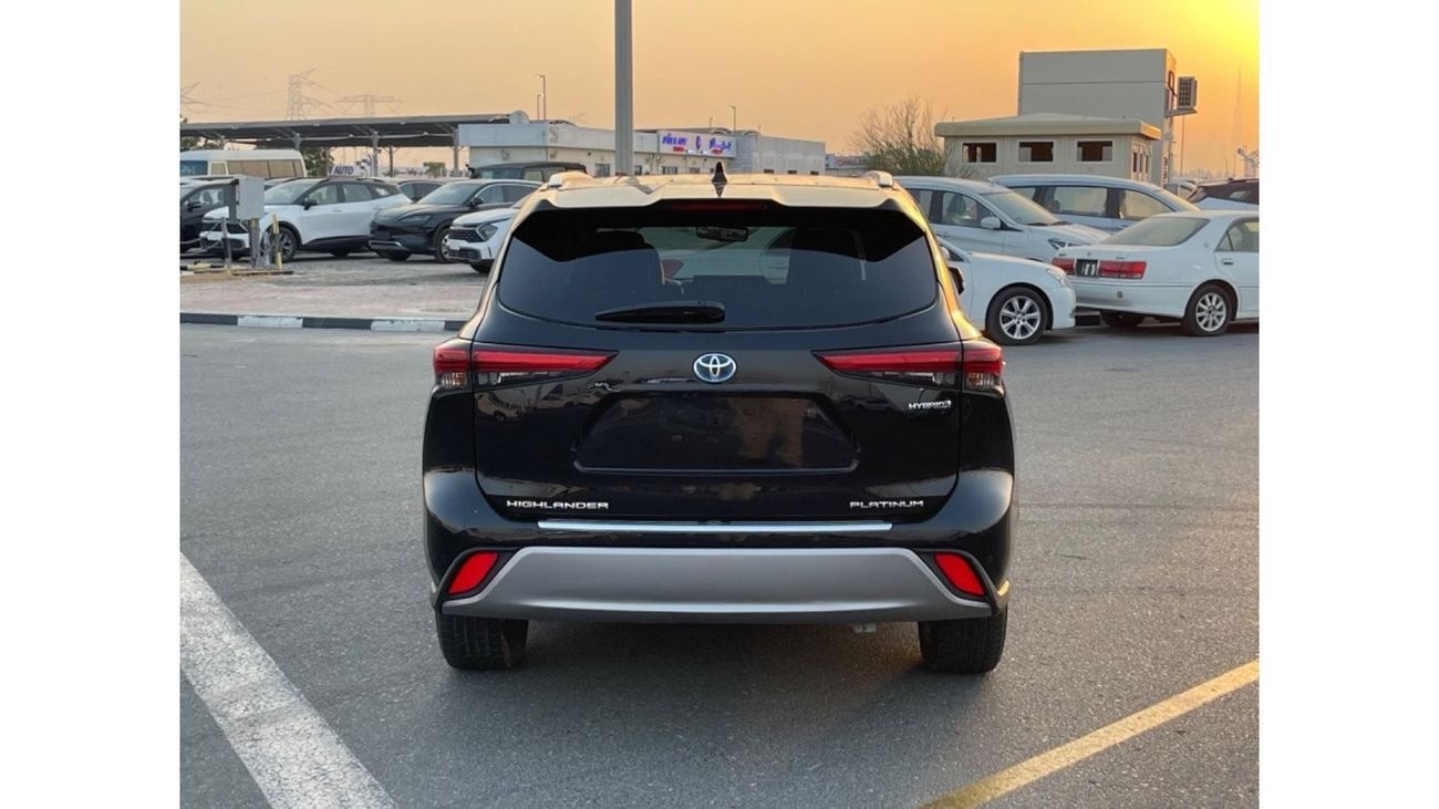Toyota Highlander 2021 TOYOTA HIGHLANDER HYBRID PLATINUM FULL OPTIONS IMPORTED FROM USA