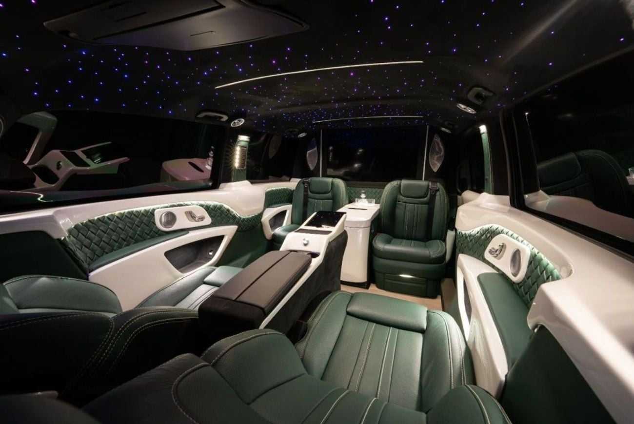 Mercedes Benz V300 AVANTGARDE ERTEX LUXURY CAR DESIGN CO. BOTTEGA DEEP GREEN