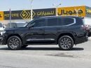 Toyota Land Cruiser GXR TOYOTA: Land Cruiser TWIN TURBO ENGINE : 3.5L 6 cylinder PETROL MODEL : 2023 COLLAR : BLACK INTERIOR