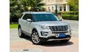 Ford Explorer 1220 PM || EXPLORER LIMITED 3.5 V6 || FSH || FULL OPTION || GCC ||PERFECT CONDITION