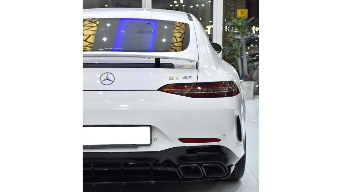 Mercedes-Benz AMG GT 43 EXCELLENT DEAL for our Mercedes Benz GT 43 AMG ( 2021 Model ) in White Color Korean Specs