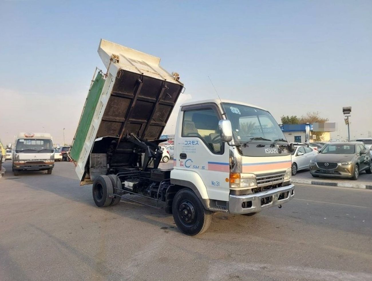 إيسوزو فوروارد ISUZU FORWARD JUSTON DUMPER RIGHT HAND DRIVE(PM00022)