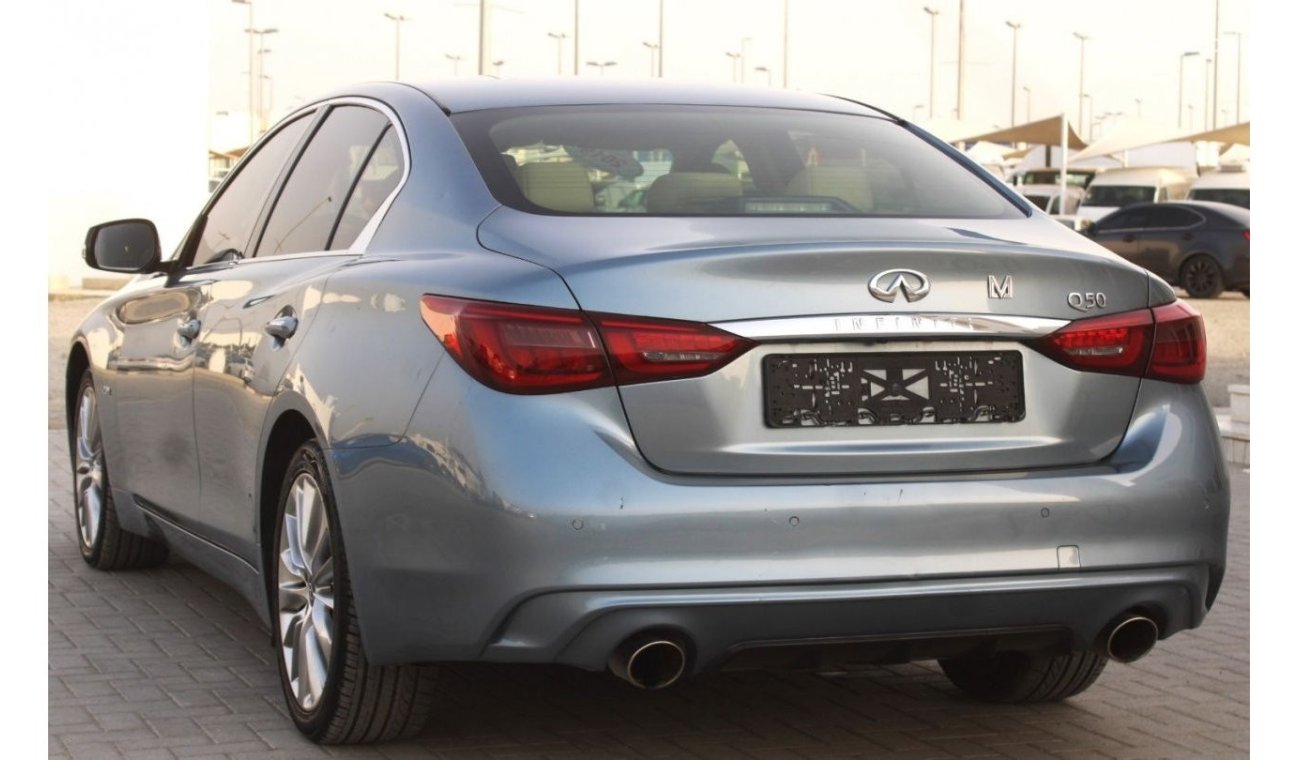 Infiniti Q50 Turbo Infiniti Q50 GCC, in excellent condition, without accidents