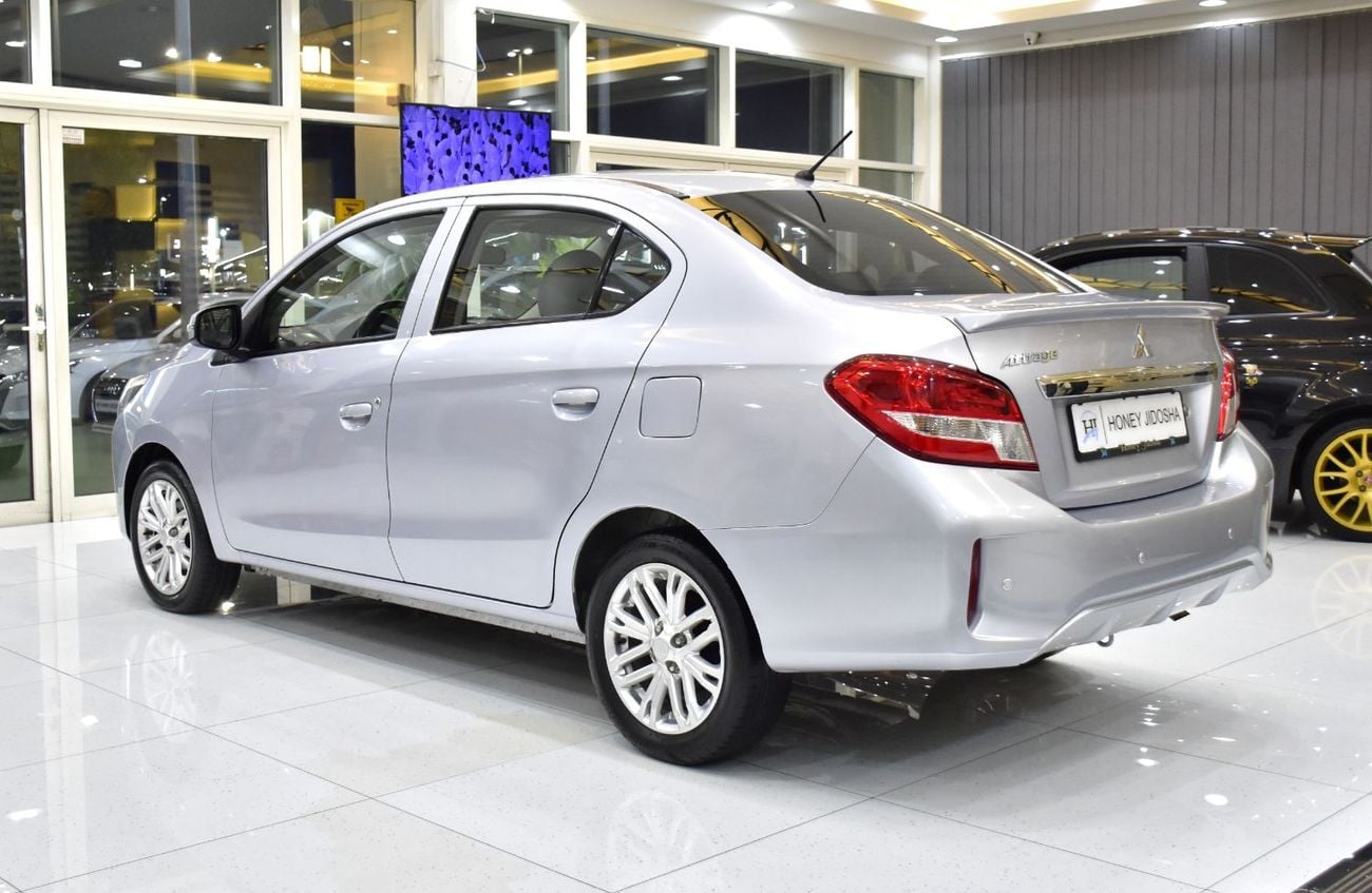 Mitsubishi Attrage EXCELLENT DEAL for our Mitsubishi Attrage ( 2021 Model ) in Silver Color GCC Specs