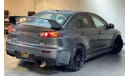Mitsubishi Evo 2009 Mitsubishi Evolution X, Service History, GCC, Low Kms