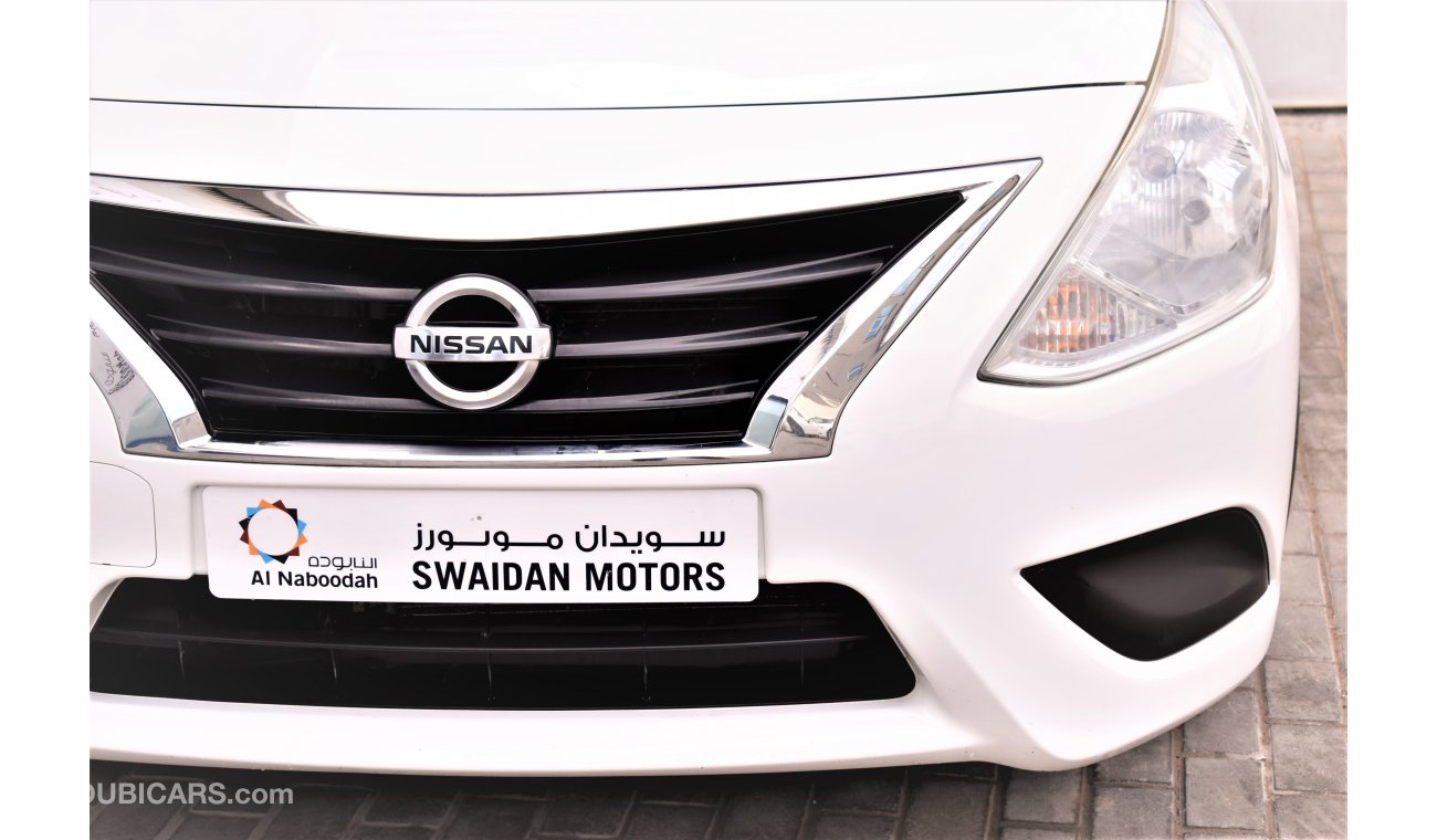 Nissan Sunny AED 684 PM | 1.5L SV GCC DEALER WARRANTY