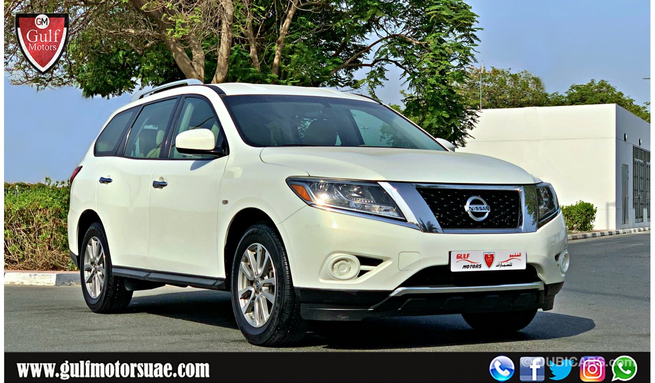 Nissan Pathfinder 2014 - V6 - TYPE 2 - EXCELLENT CONDITION - AGENCY MAINTAINED - WARRANTY