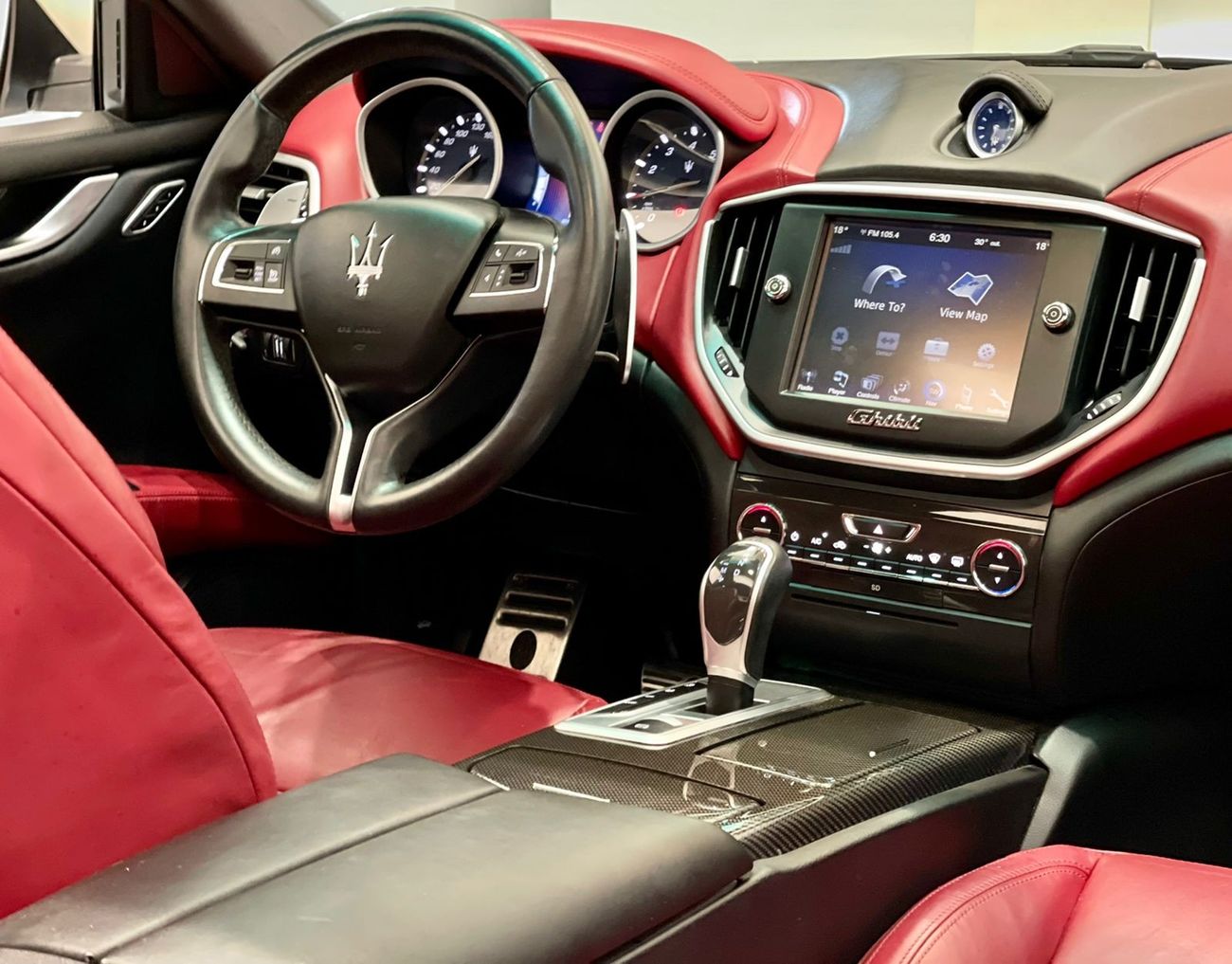 Maserati Ghibli 2015 Maserati Ghibli SQ4, Warranty, Maserati Service History, Low KMs, GCC