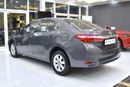 Toyota Corolla EXCELLENT DEAL for our Toyota Corolla 1.6L ( 2014 Model ) in Grey Color GCC Specs