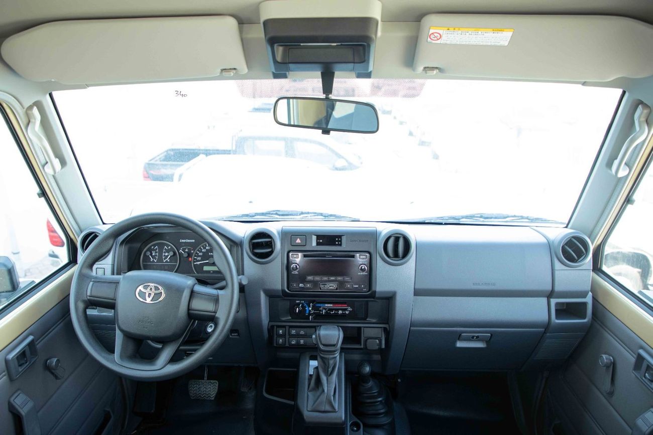 Toyota Land Cruiser 70 2024 Toyota Land Cruiser (LC78) 2.8 Hard Top 3DR - Beige inside Bluish Grey