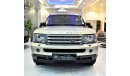 Land Rover Range Rover Sport HSE With supercharge badge GCC Specs