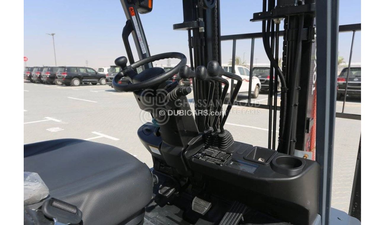 Toyota Fork lift 3 TON, 2 STAGE DIESEL, 4 WHEEL, MY21 Forklift Diesel (Code : FS3D21)