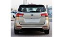 Kia Carnival Kia Carnival 2016 GCC in excellent condition without accidents No. 2 very clean from inside and outs