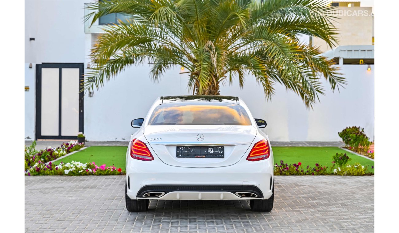 مرسيدس بنز C200 AMG | AED 1,939 Per Month | 0% DP | Exceptional Condition! | Under Warranty!