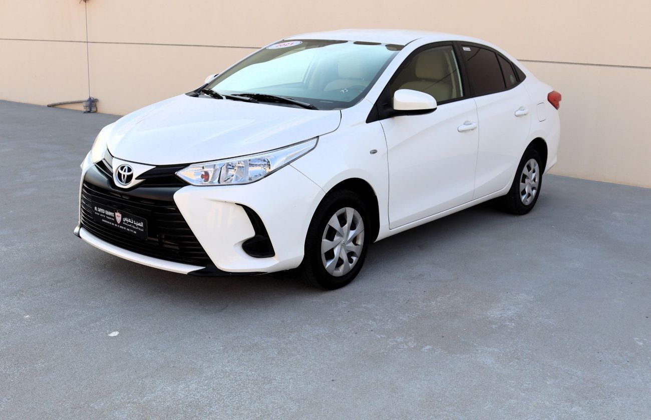 Toyota Yaris 2021 Toyota Yaris, GCC edition, in excellent condition, with no accidents, driving 83,000 kilometer
