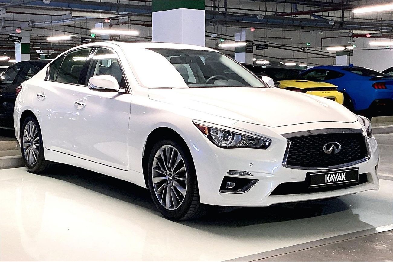 إنفينيتي Q50 Premium / Luxe | National Day Celebration | شامل الضمان | 0 ﺪﻔﻋﺓ ﺃﻮﻟﻯ
