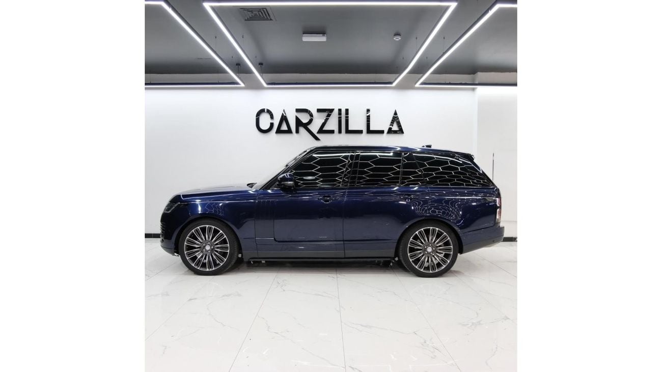 Land Rover Range Rover Land Rover Range Rover Vogue 2018 HSE Super Charge Blue 4WD