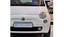 Fiat 500 AMAZING Fiat 500 2010 Model!! White Color! GCC Specs.
