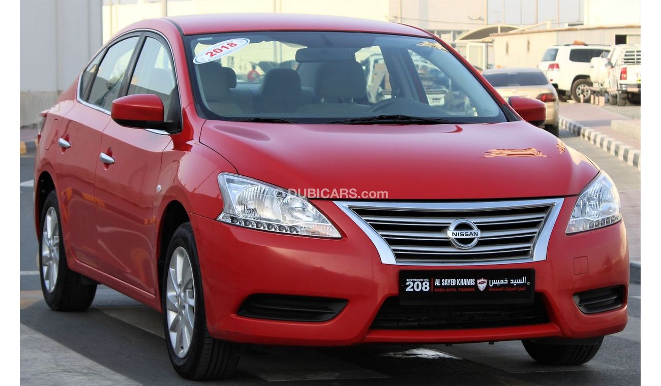 Nissan Sentra Nissan Sentra 2018 GCC No. 2 in excellent condition without accidents, very clean from inside and ou