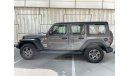 Jeep Wrangler 3.6L | UNLIMITED SPORTS|  GCC | EXCELLENT CONDITION | FREE 2 YEAR WARRANTY | FREE REGISTRATION | 1 Y