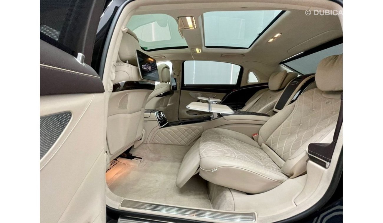 مرسيدس مايباخ S560 مايباخ 2020 Mercedes S560 Maybach 4MATIC, Full Gargash Service History, European Specs