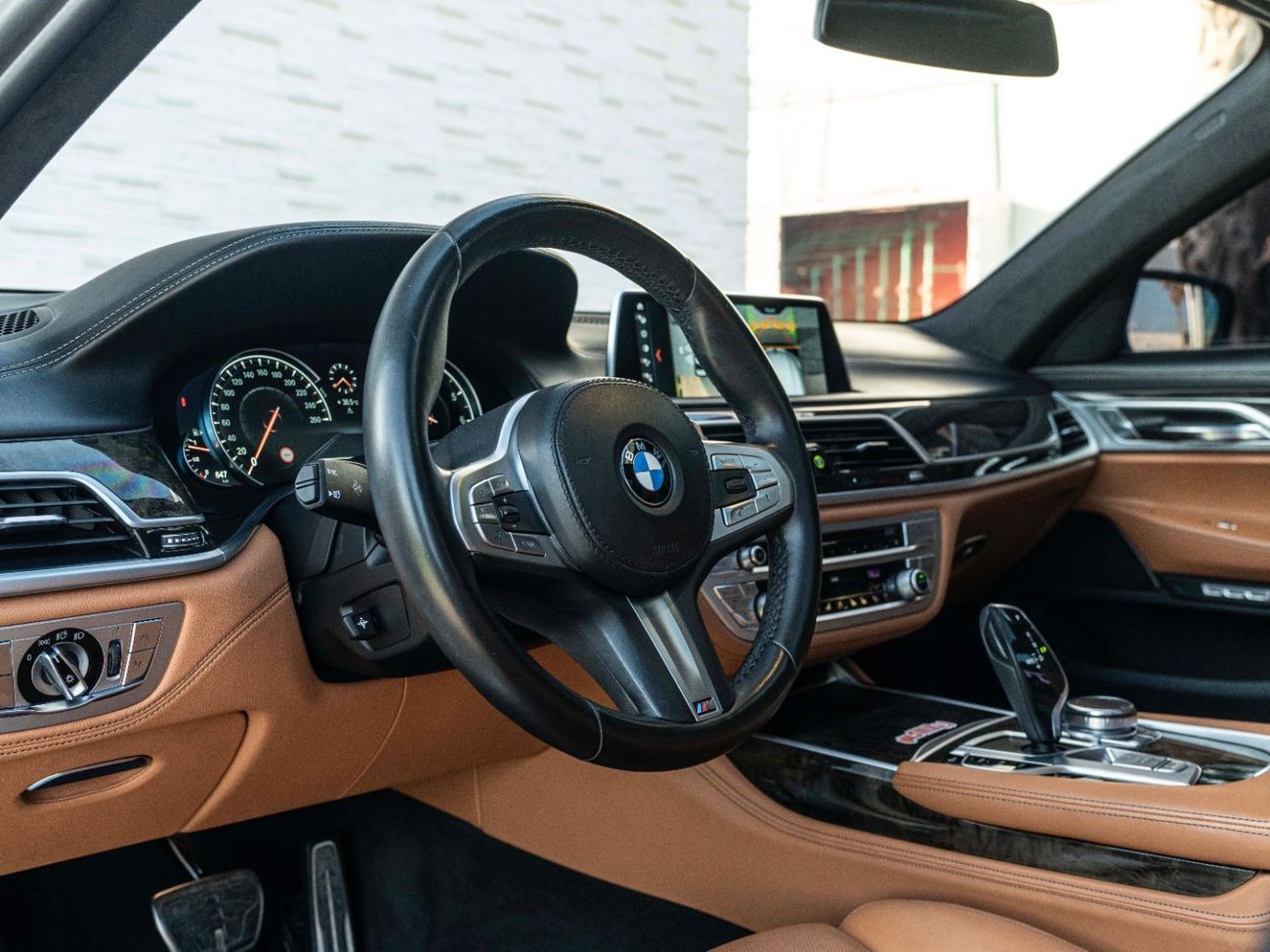 BMW 730Li AED 1,887 PM • BMW 730 LI • M-SPORT PACK • ONLY 63,000 KMS • FULLY LOADED • PRISTINE CONDITION