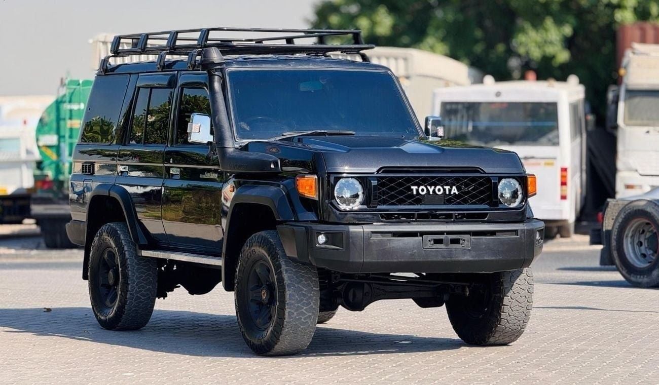 Toyota Land Cruiser 70 MODIFIED TO 2024 MODEL | RHD | 4.5L MANUAL TRANSMISSION | 2012 | DIESEL ENGINE | PREMIUM ROOF RACK |