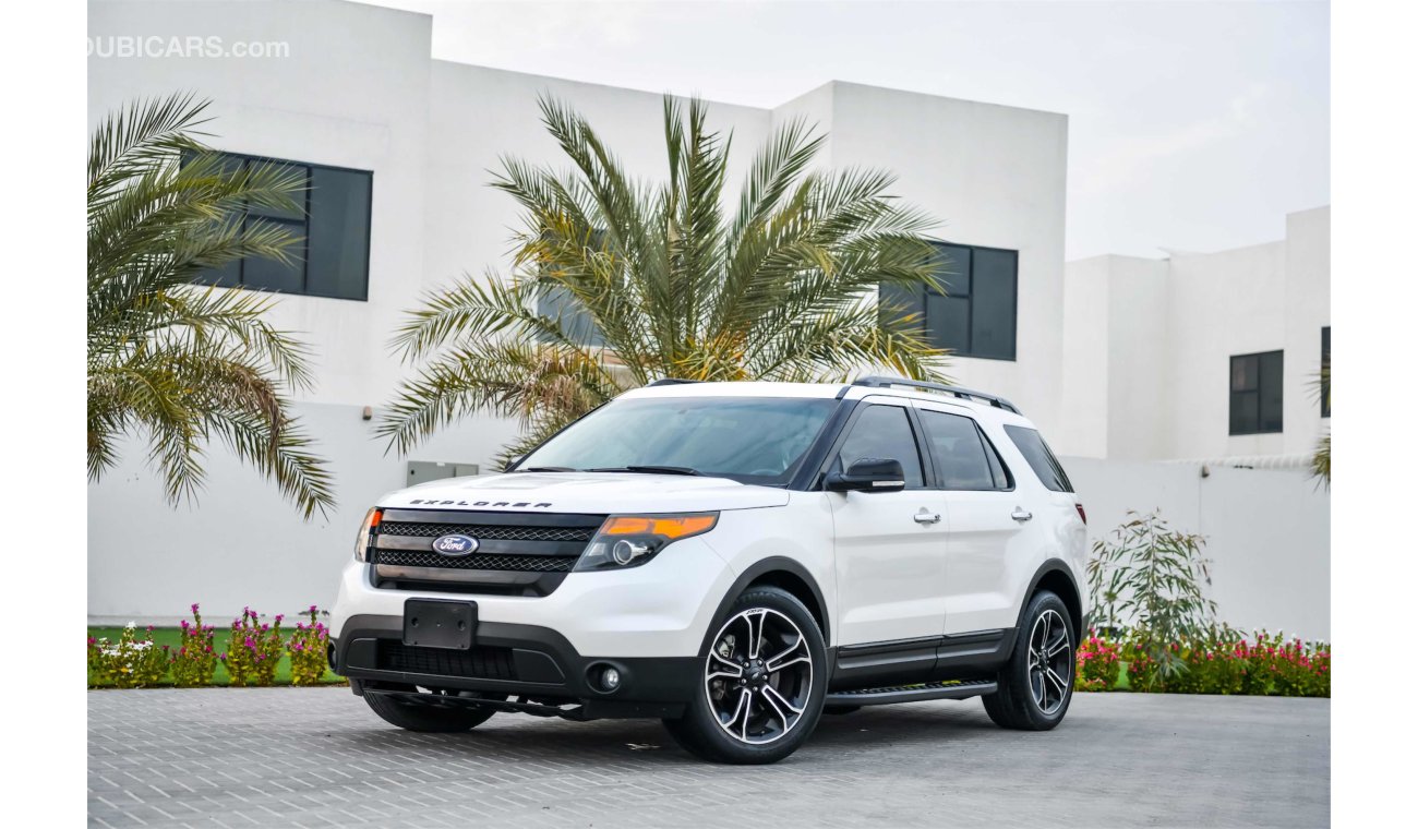 Ford Explorer Sport - Low Kms! - 2 years Warranty! - AED 1,743 Per Month - 0% DP