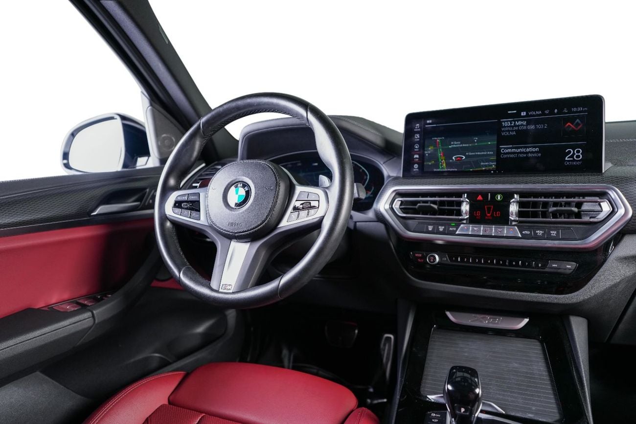 BMW X3 XDRIVE 30i M SPORT 1 Owner-BMW Warranty & Service Contract Until 09/2028-Pearl White