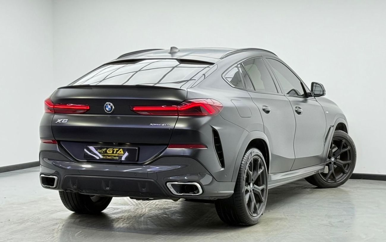 BMW X6 xDrive 40i 3.0L 2021 BMW X6 xDrive40i M-Sport,June/2026 BMW Warranty+Service Contract,BMW Full Servi