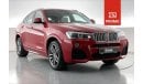 BMW X4 xDrive 35i M Sport| 1 year free warranty | Exclusive Eid offer
