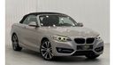 BMW 220i sport Line 2017 BMW 220i Sportline, Warranty, Service History, Excellent Condition, GCC